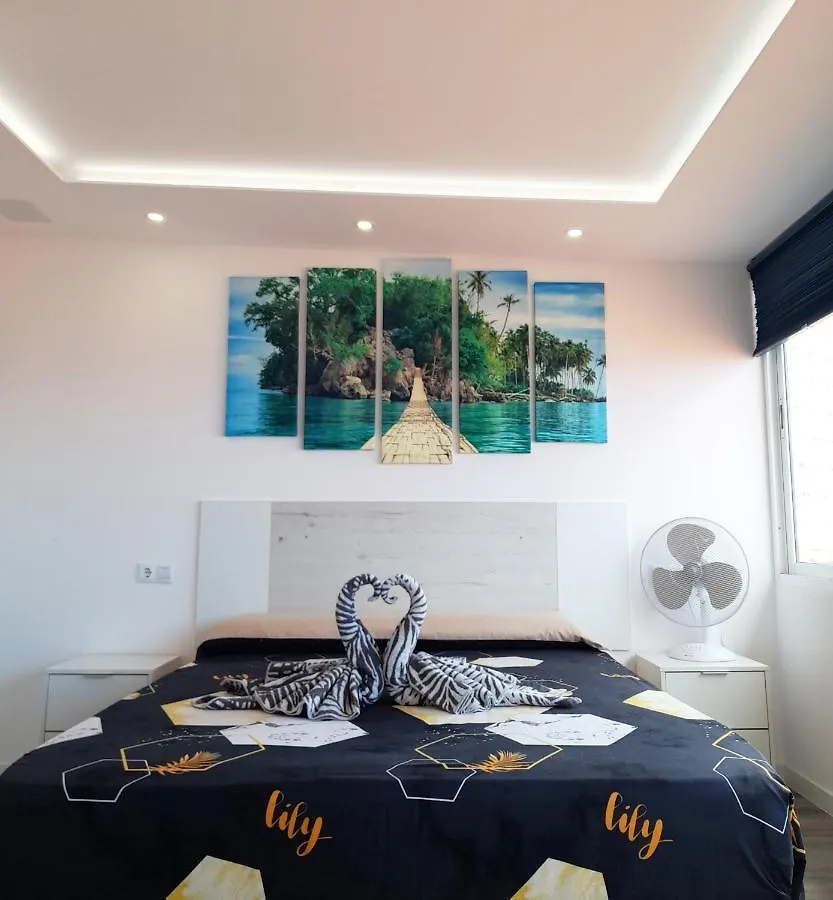 Beautiful Appartment Front Of See, Wifi Free Playa de las Americas  0*, Playa de las Americas (Tenerife)